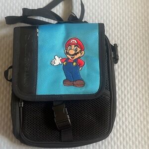 Nintendo Black and Blue Messenger Bag